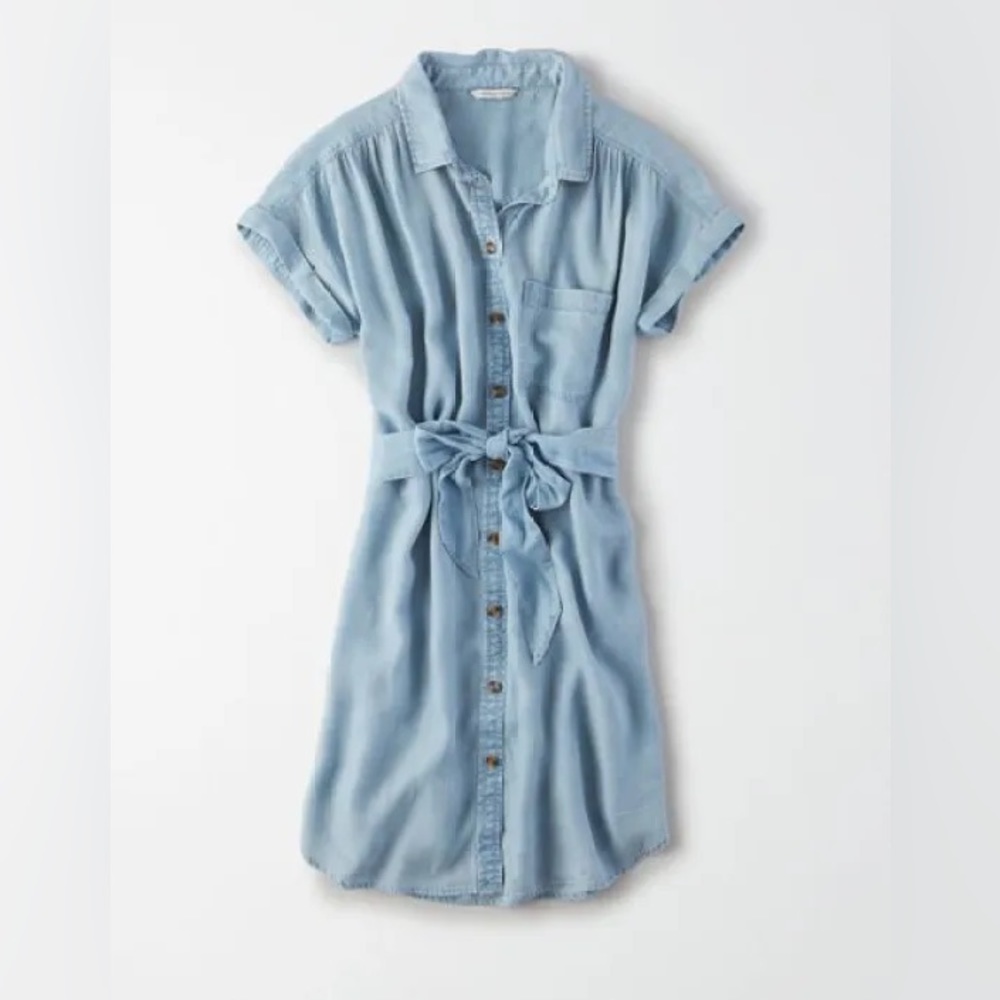 American Eagle Light Blue Denim Dress - new with tags, NWT